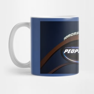 People mover in Tomorrowland arch design Mug